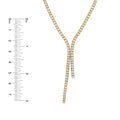 7-1/2tcw Diamond Lariat Necklace