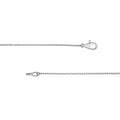 Bezel Set 9 Stone Graduated Diamond Neckace