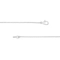 Bezel Set 5 Stone Graduated Diamond Necklace