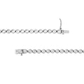 Bezel Set Diamond Tennis Bracelet (2-5/8tcw)