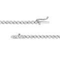 Bezel Set Diamond Necklace (4-1/6tcw)