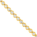 Bezel Set Diamond Necklace (4tcw)