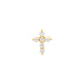 Diamond Cross Earrings (1/4tcw)