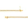 Bezel Set Diamond Tennis Bracelet (2-1/4tcw)
