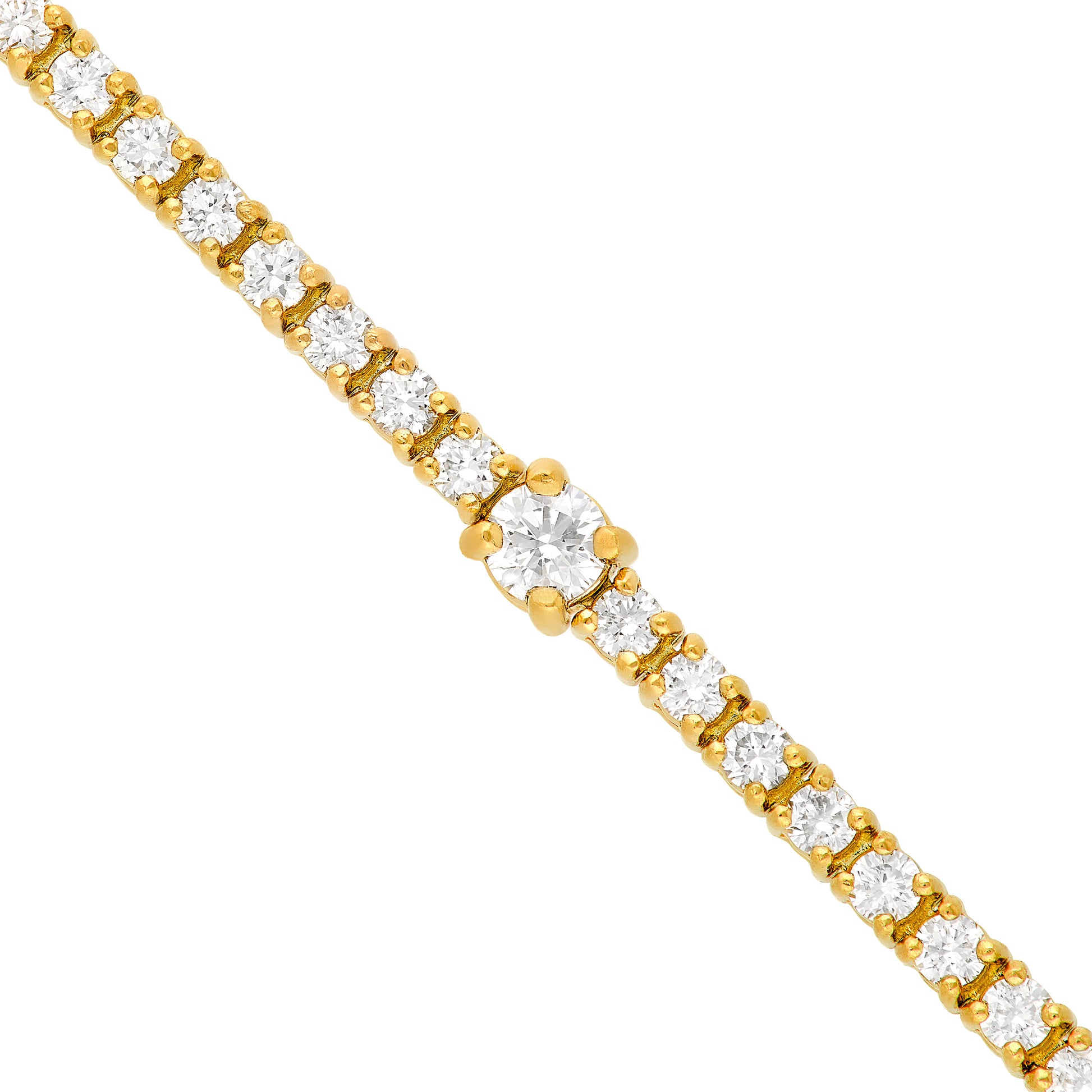 Diamond Station Bracelet (2-1/6tcw)