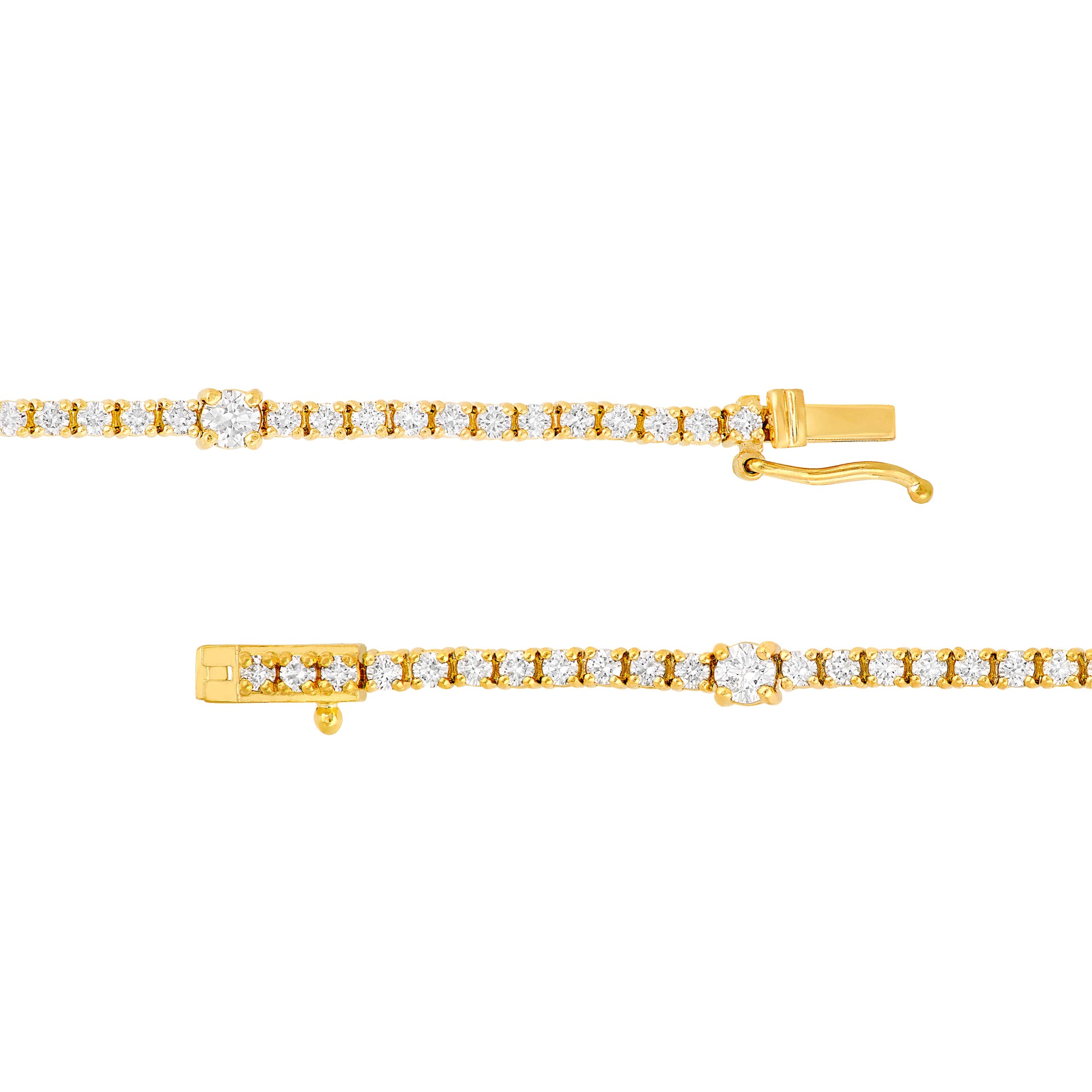 Diamond Station Bracelet (2-1/6tcw)