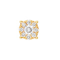 3/8tcw Diamond Frame Stud Earrings