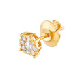 3/8tcw Diamond Frame Stud Earrings
