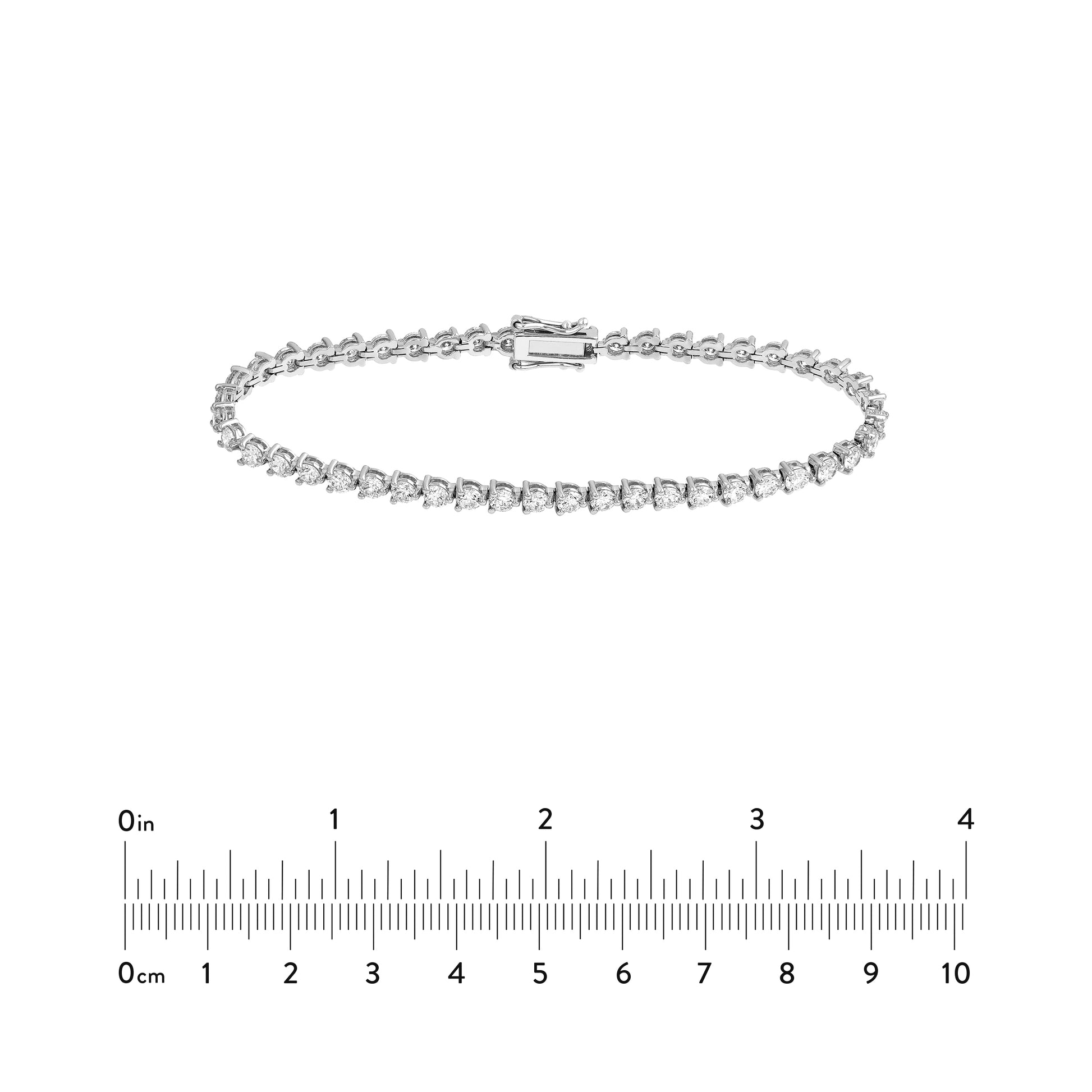 Round Diamond Tennis Bracelet (5tcw)