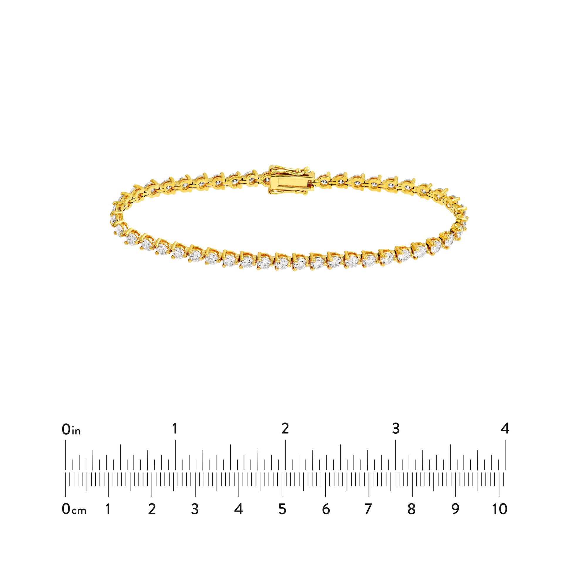 Round Diamond Tennis Bracelet (5tcw)
