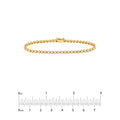 Bezel Set Diamond Tennis Bracelet (1-1/2tcw)