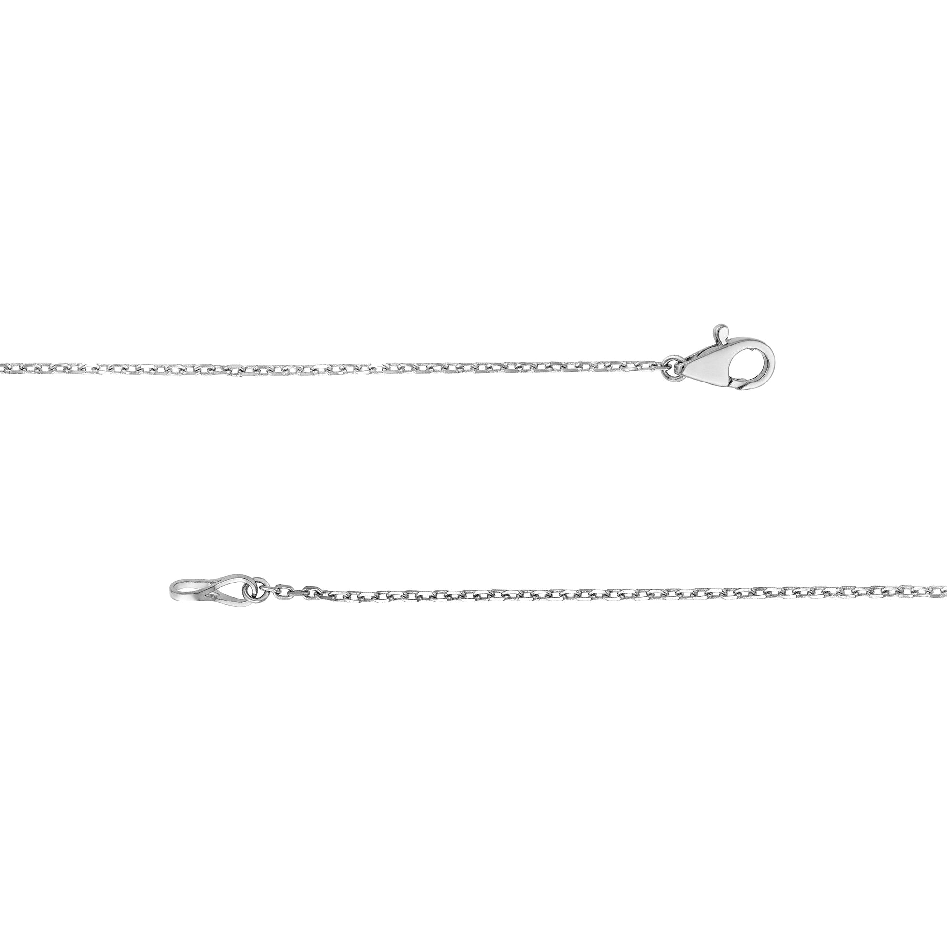 Bezel Set 3 Stone Graduated Necklace