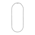 Large Bezel Set Diamond Necklace (7tcw)