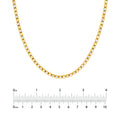 Large Bezel Set Diamond Necklace (7tcw)