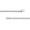 Large Bezel Set Diamond Necklace (7tcw)