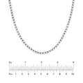 Large Bezel Set Diamond Necklace (7tcw)
