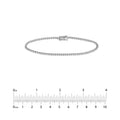 Diamond 3-Prong Tennis Bracelet (1-5/8tcw)