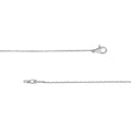 3/4tcw Diamond Cluster & Bezel Station Necklace