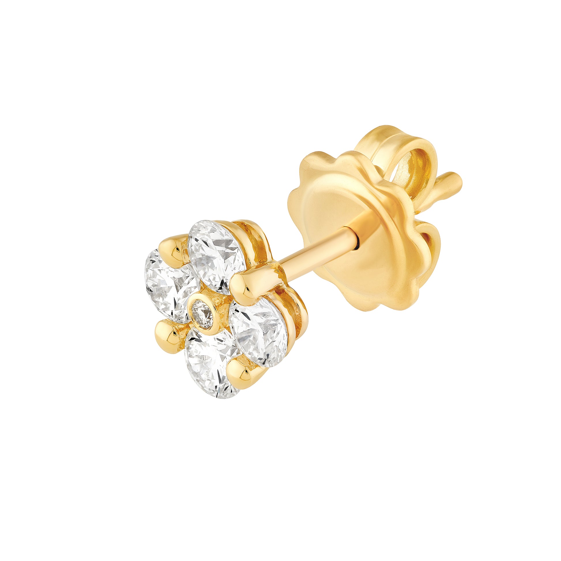 7/8tcw Diamond Stud Earrings