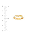 1/2tcw Round Diamond Straight Band Ring