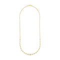 2-1/2tcw Diamond Assending Stone Necklace