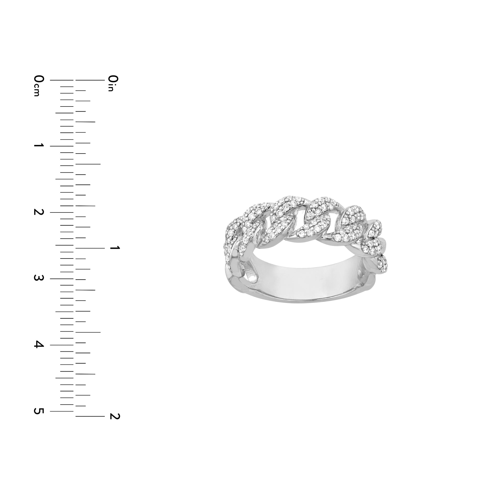 3/4tcw Round Stone Ring