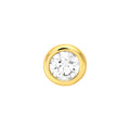 1/2tcw Round Diamond Martini Bezel Stud Earrings