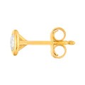 1/4tcw Round Diamond Martini Bezel Stud Earrings