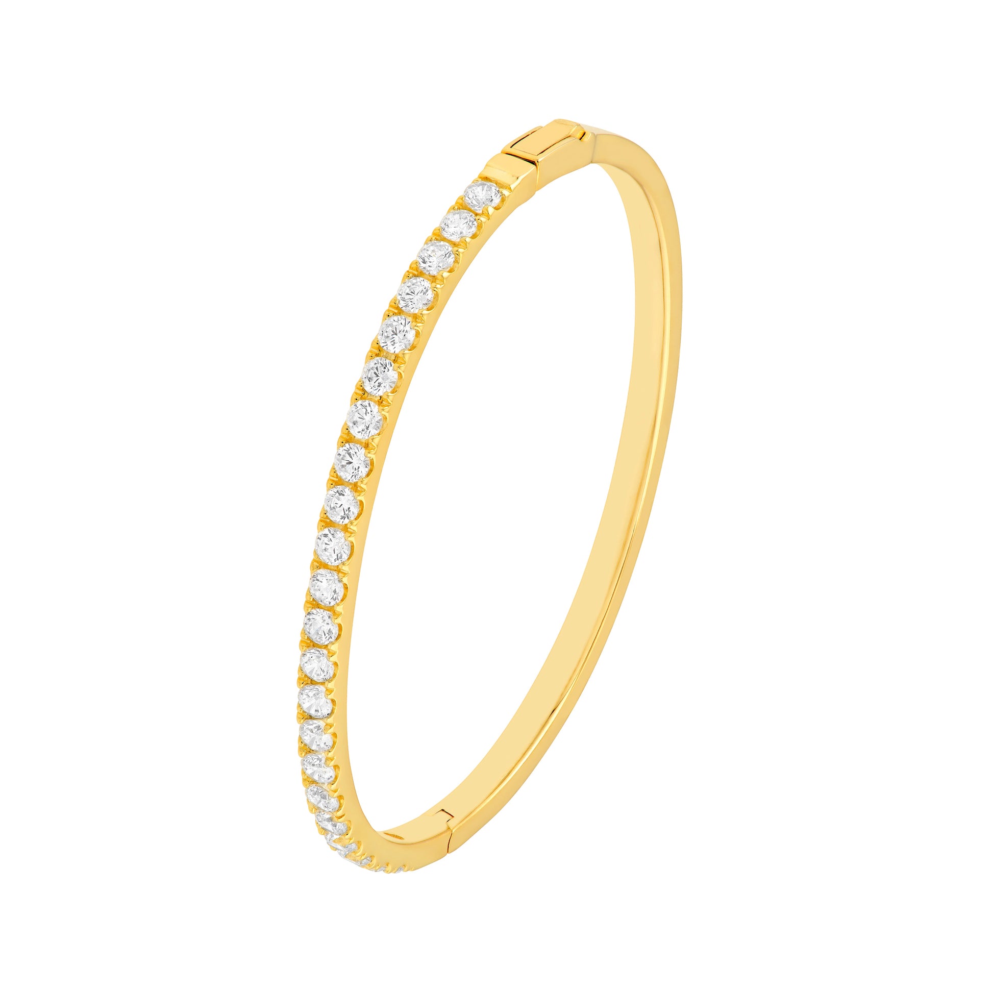 Diamond Bangle Bracelet (2-5/8tcw)