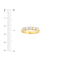 7/8tcw 5 Stone Diamond Ring