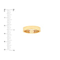 Polished Flat 4mm Band Ring