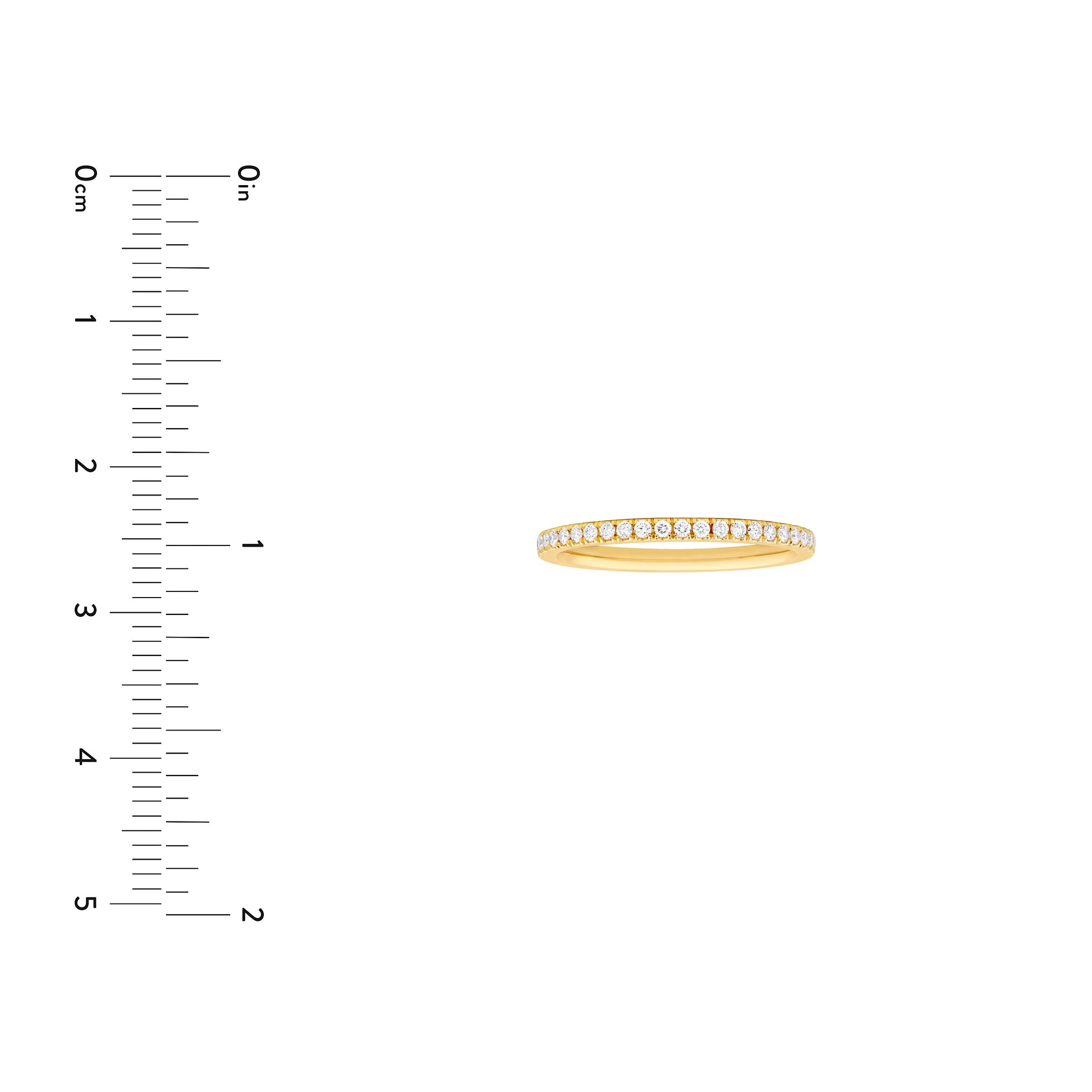 1/6ct Diamond Half Eternity Band