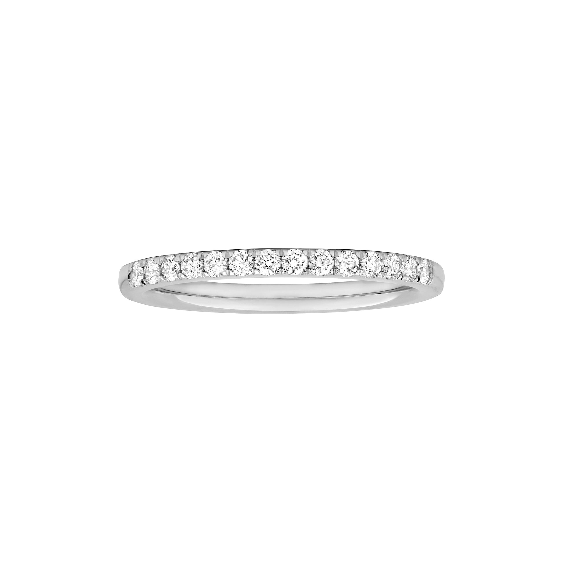 3/8tcw Diamond Half Eternity Band