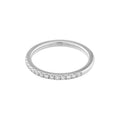 3/8tcw Diamond Half Eternity Band