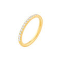 3/8tcw Diamond Half Eternity Band