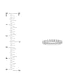 1/2ct Half Eternity Diamond Ring