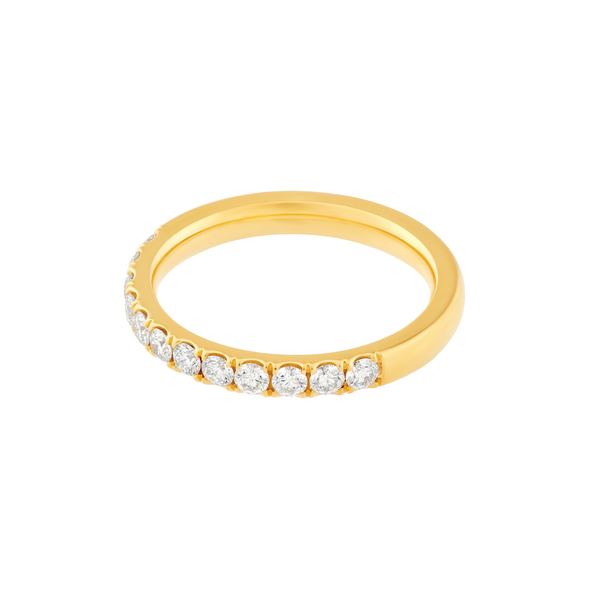 1/2ct Half Eternity Diamond Ring