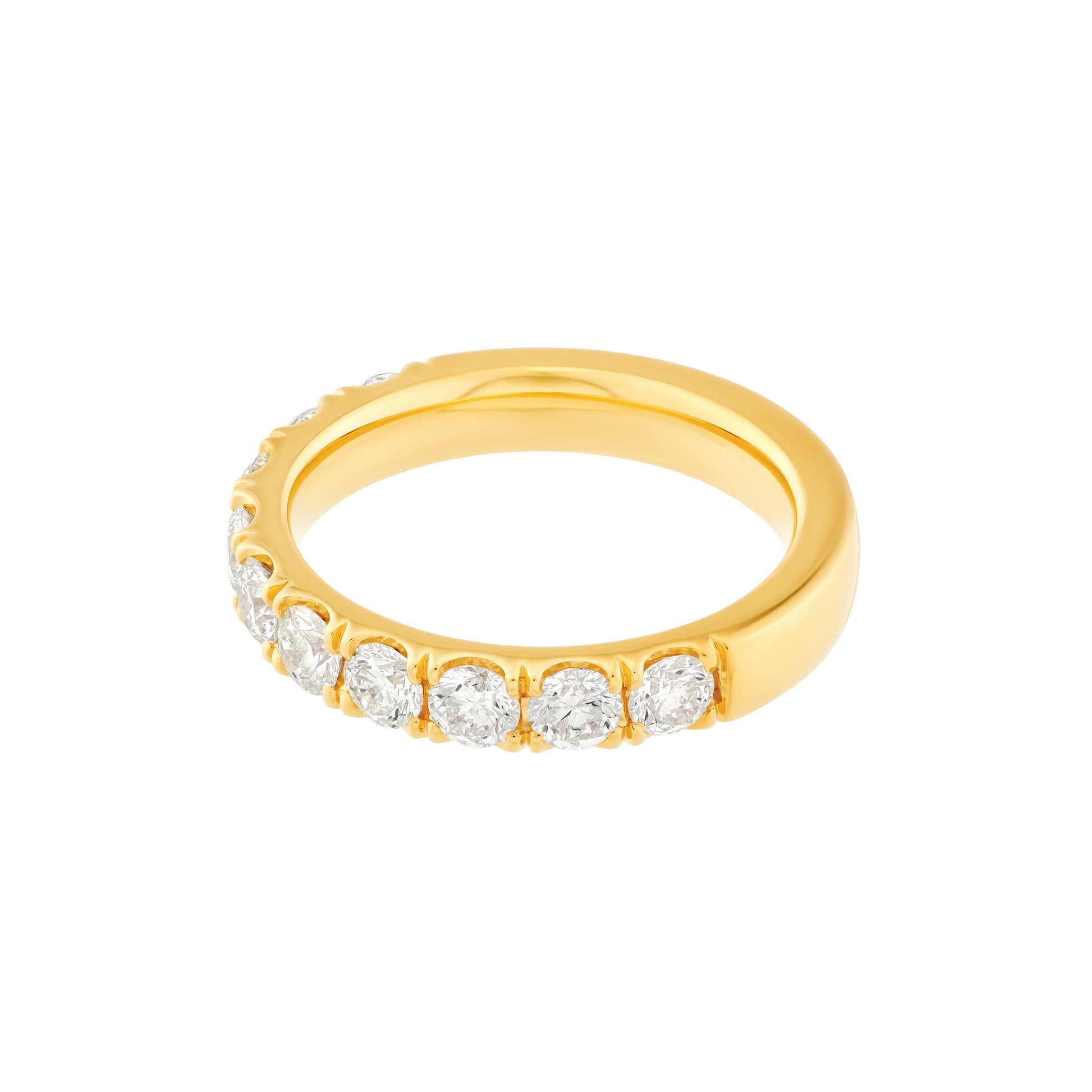 1-1/3ct Diamond Half Eternity Band