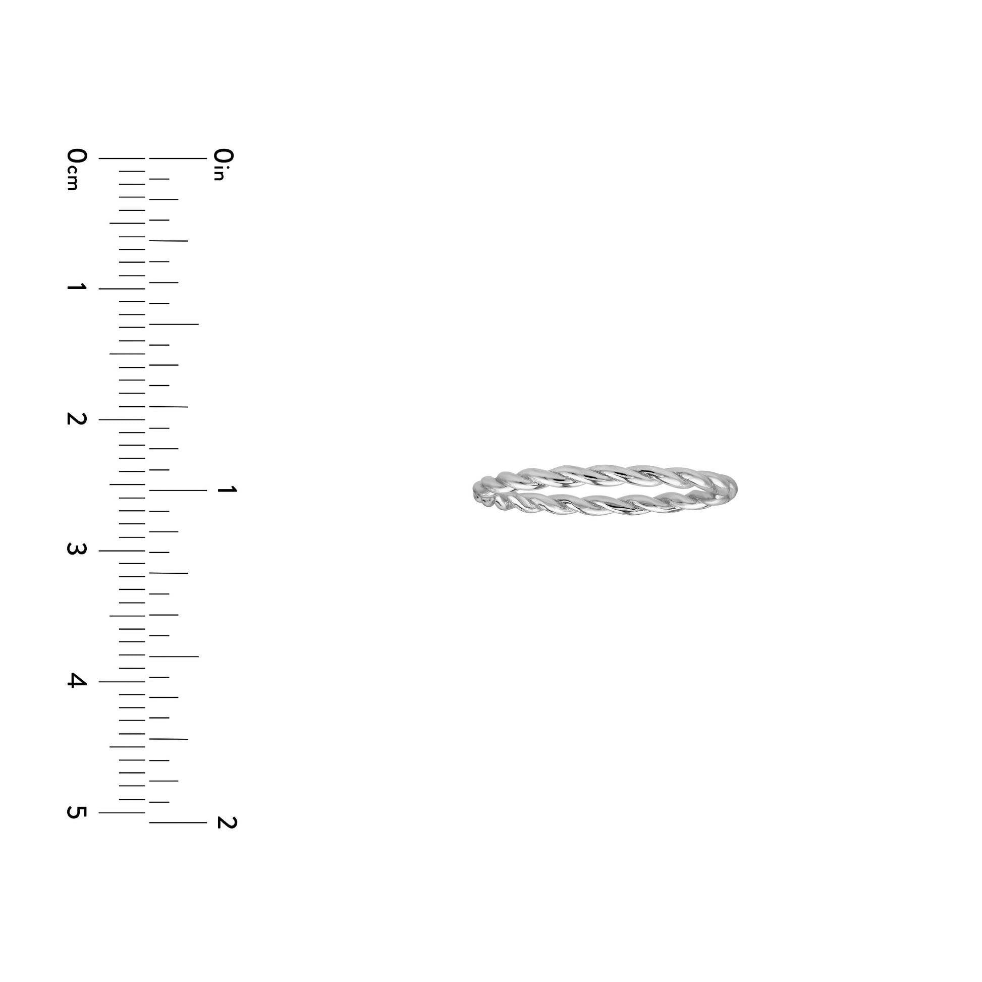 Twisted Rope Band Ring