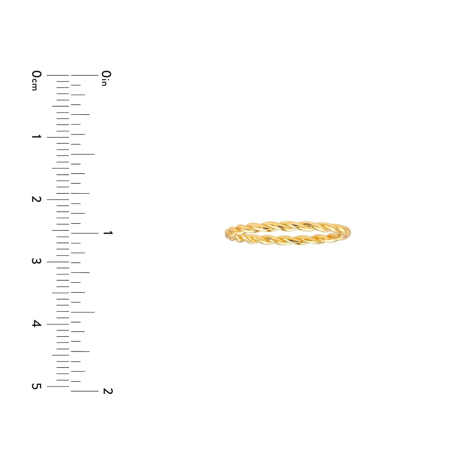 Twisted Rope Band Ring
