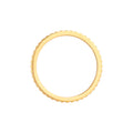 Facet Cut Out Band Ring
