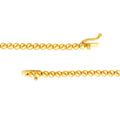 Diamond Halfway Tennis Straight Necklace (7tcw)