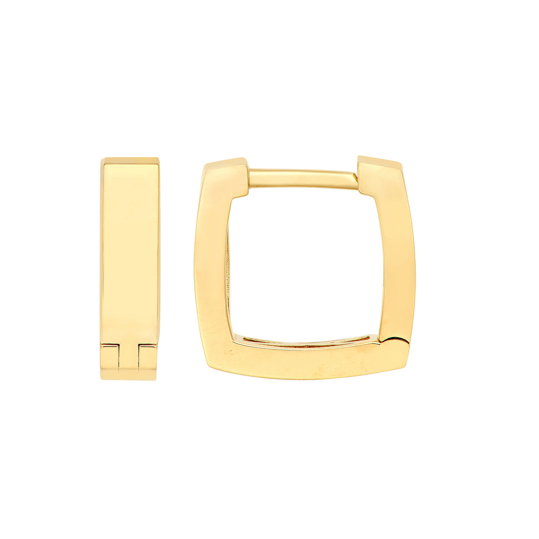 Small Square Hoop Earrings