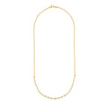 Round Ascending Diamond Necklace (1tcw)