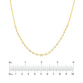 Round Ascending Diamond Necklace (1tcw)