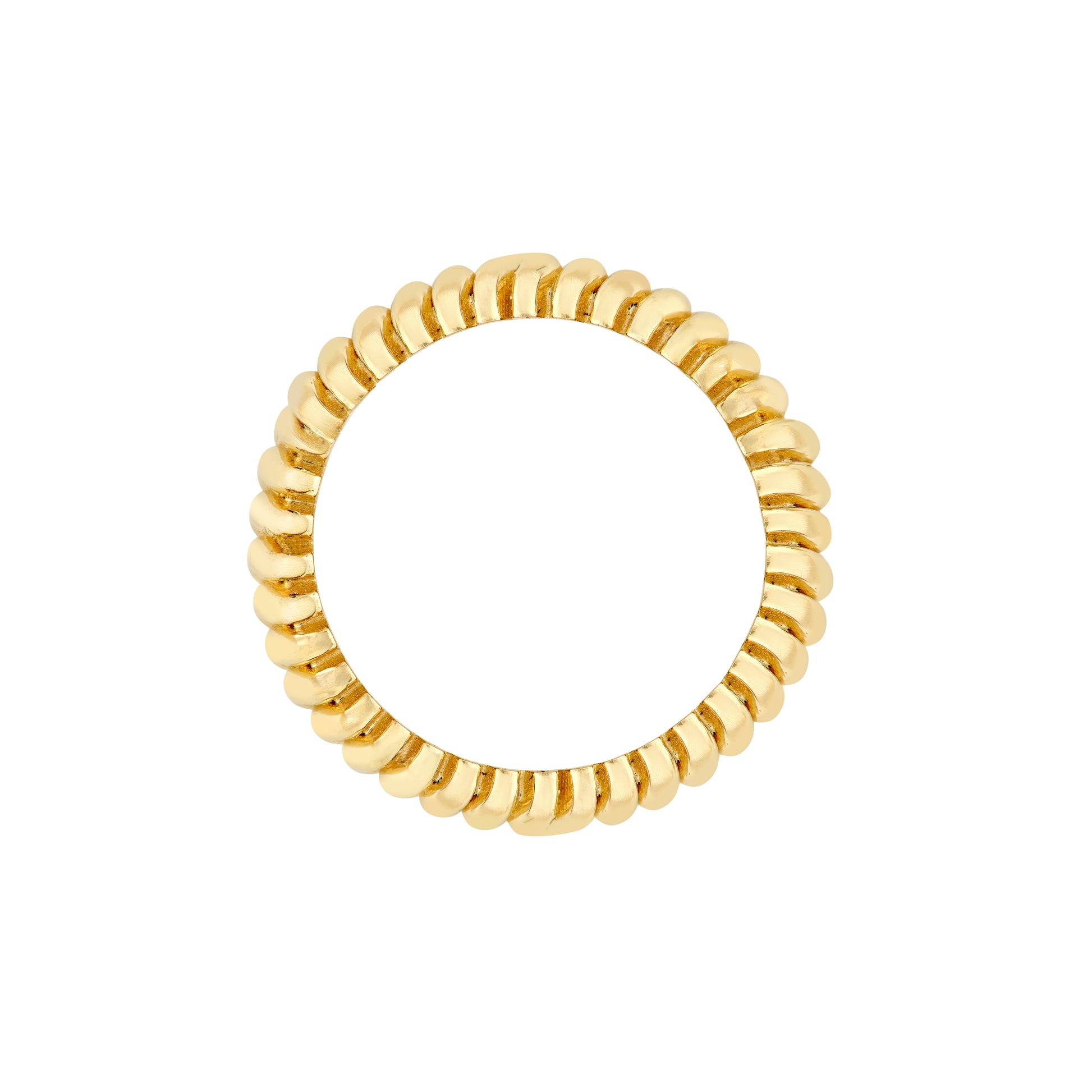 Wavy Ribbed Ring