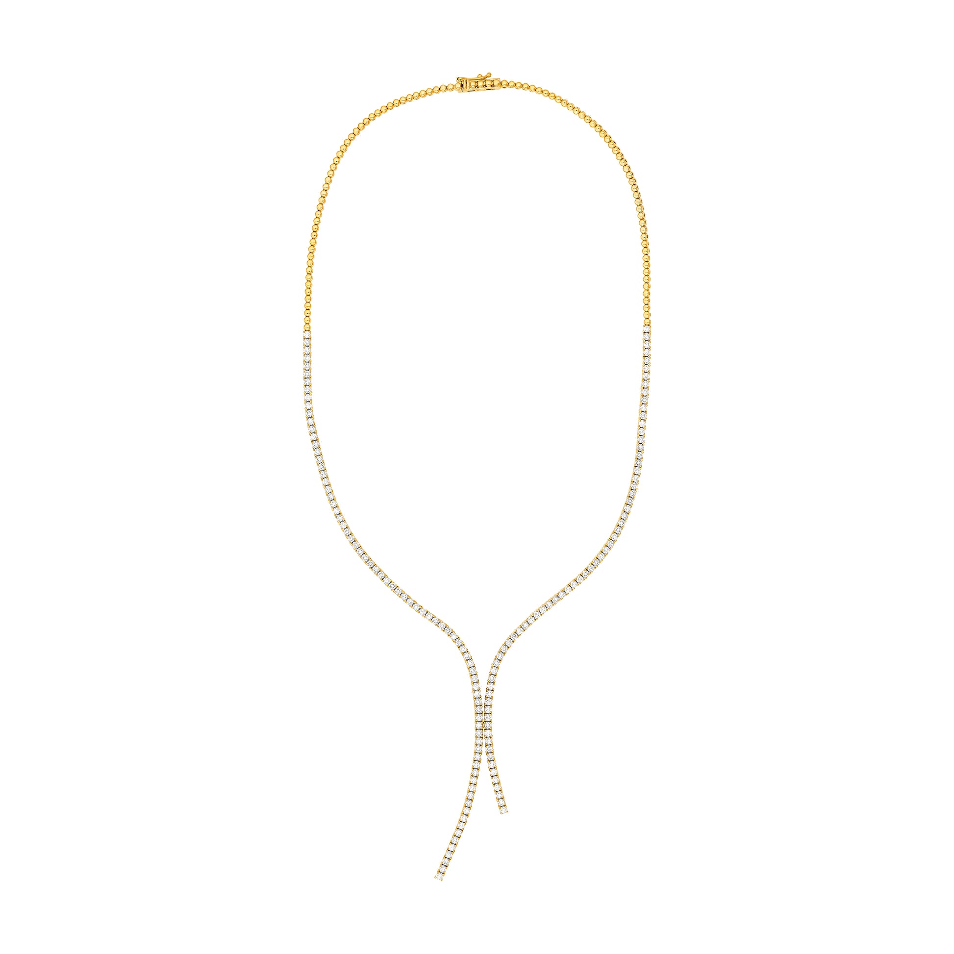 Round 4-7/8tcw Diamond Lariat Necklace
