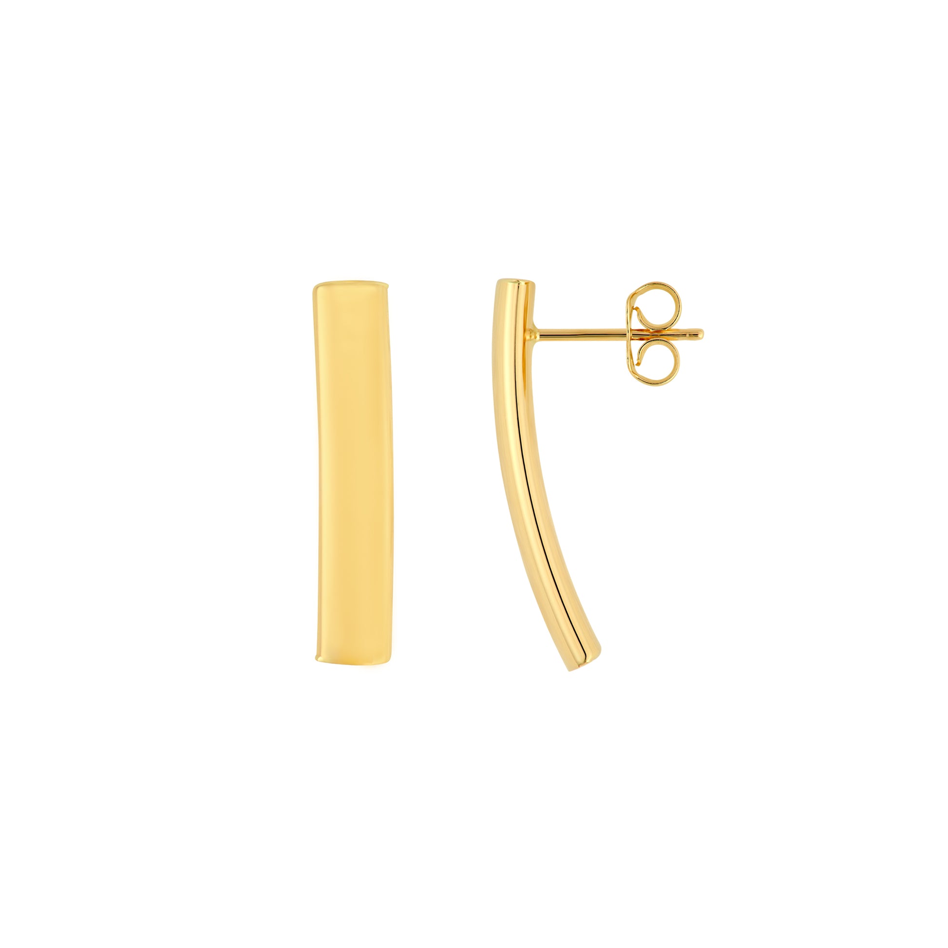 Bar Stud Earrings