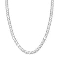 7.30mm Sterling Silver D/C Mariner Chain