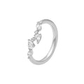 Round Diamond Blossom Band